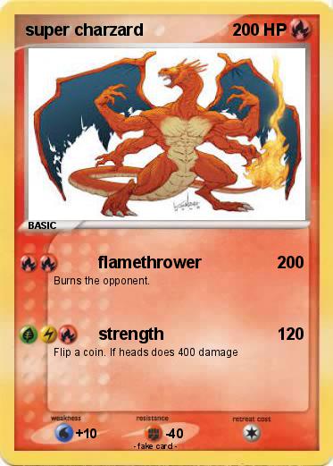 Pokemon super charzard