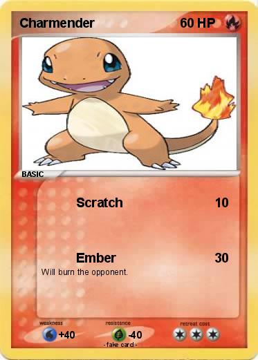 Pokemon Charmender
