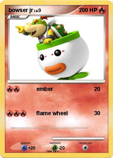 Pokemon bowser jr