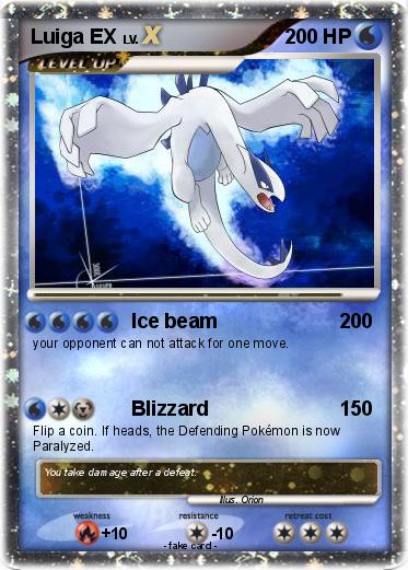 Pokemon Luiga EX