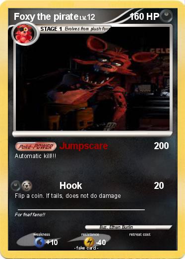 Pokemon Foxy the pirate