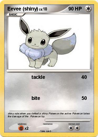 Pokemon Eevee (shiny)