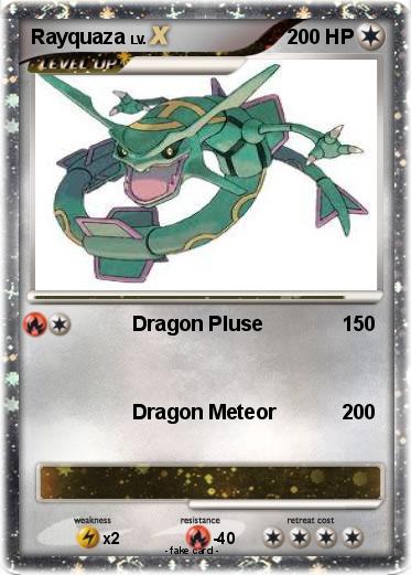 Pokemon Rayquaza
