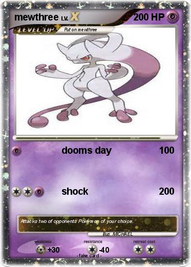 Pokemon mewthree
