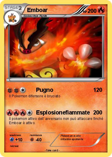 Pokemon Emboar