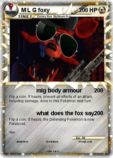 Pokemon M L G foxy