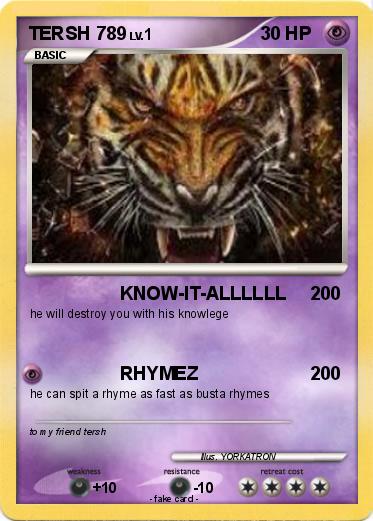 Pokemon TERSH 789
