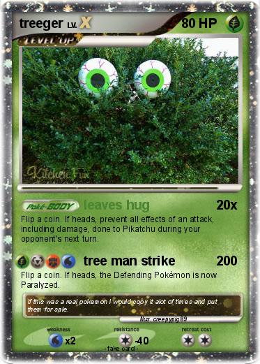Pokemon treeger