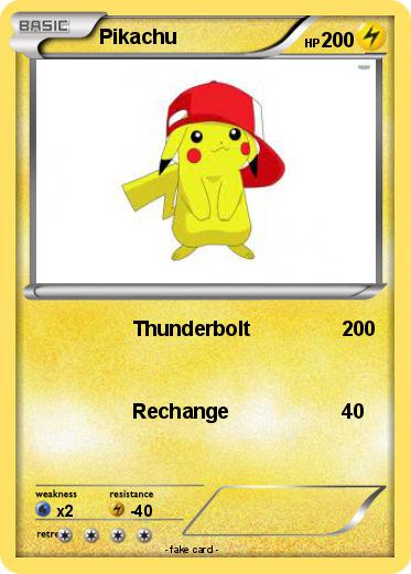 Pokemon Pikachu