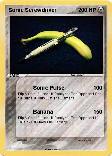 Pokemon Sonic Screwdriver