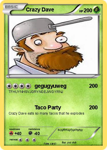 Pokemon Crazy Dave