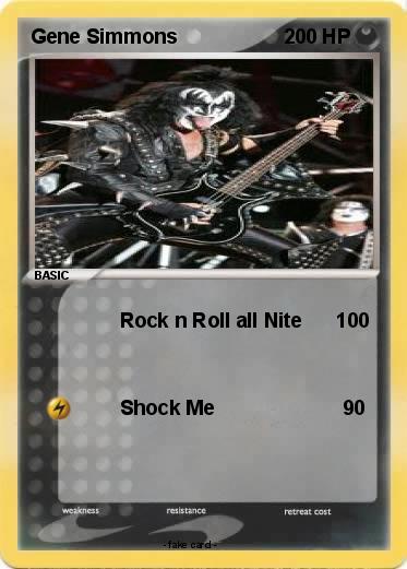 Pokemon Gene Simmons