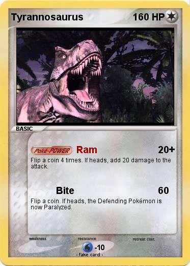Pokemon Tyrannosaurus