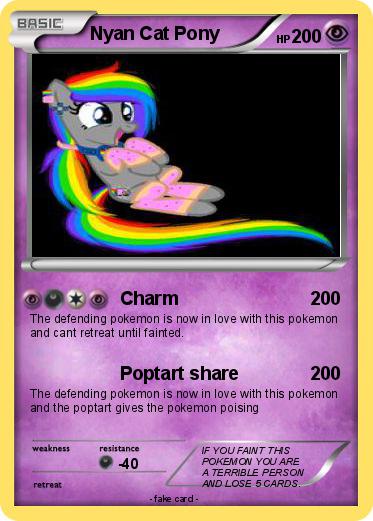 Pokemon Nyan Cat Pony