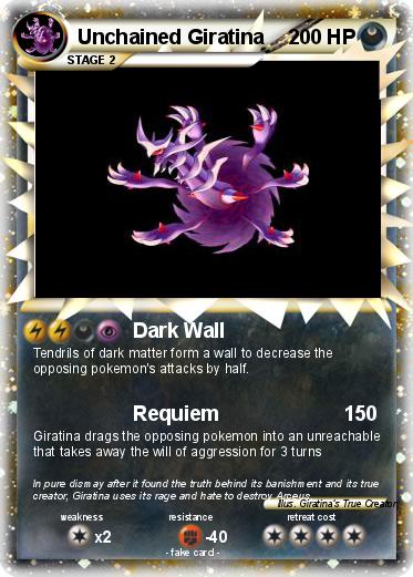 Pokemon Unchained Giratina