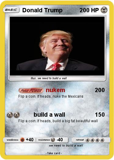Pokemon Donald Trump
