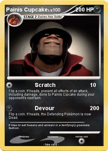 Pokemon Painis Cupcake