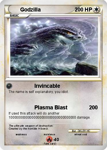 Pokemon Godzilla