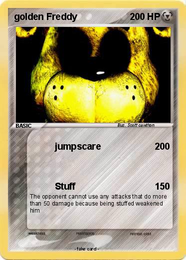 Pokemon golden Freddy