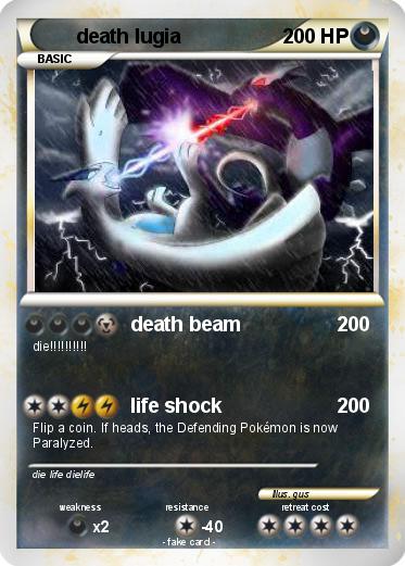 Pokemon death lugia