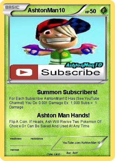 Pokemon AshtonMan10