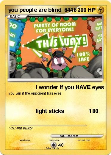 Pokemon you people are blind  6446