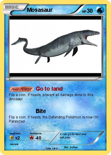 Pokemon Mosasaur