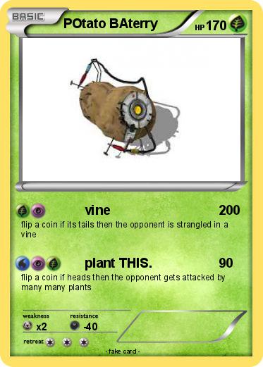 Pokemon POtato BAterry