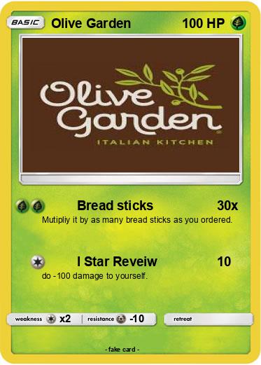 Pokemon Olive Garden