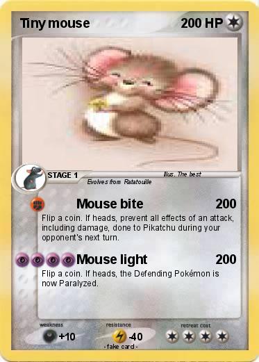 Pokemon Tiny mouse