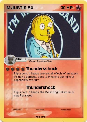 Pokemon M JUSTIS EX