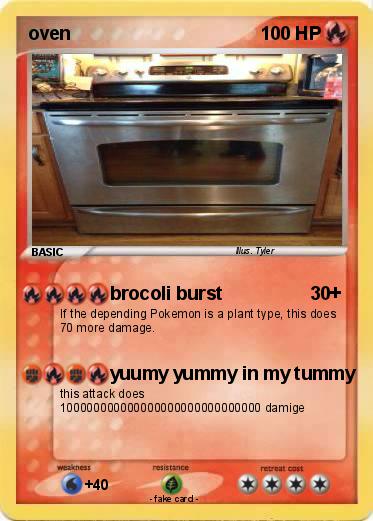 Pokemon oven