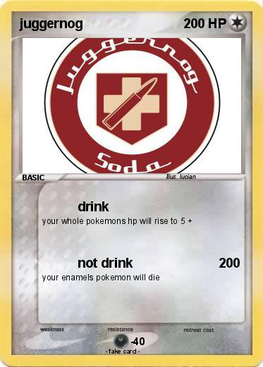 Pokemon juggernog