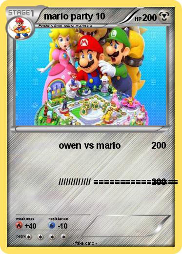Pokemon mario party 10