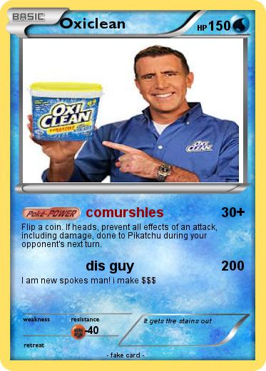 Pokemon Oxiclean