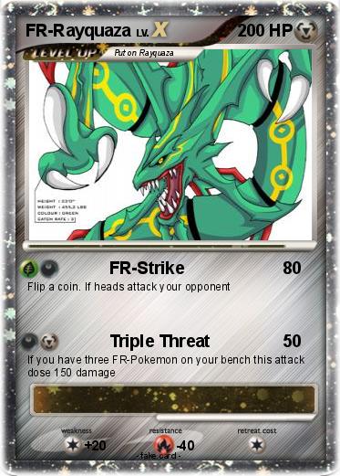 Pokemon FR-Rayquaza