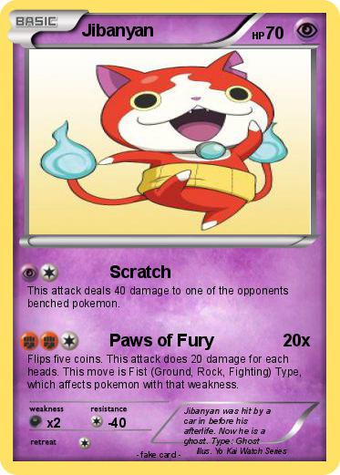 Pokemon Jibanyan