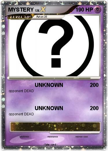 Pokemon MYSTERY