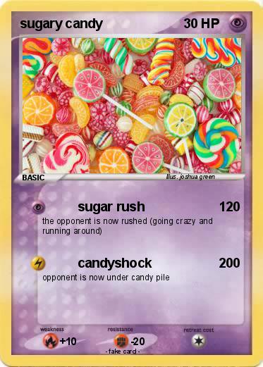 Pokemon sugary candy