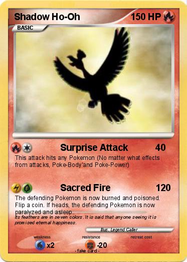 Pokemon Shadow Ho-Oh