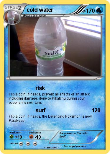 Pokemon cold water