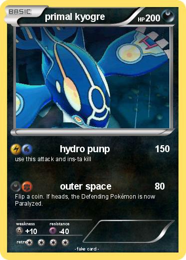 Pokemon primal kyogre