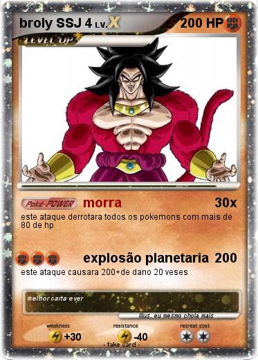 Pokemon broly SSJ 4