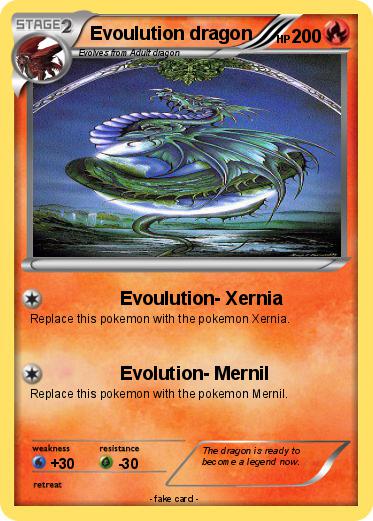 Pokemon Evoulution dragon