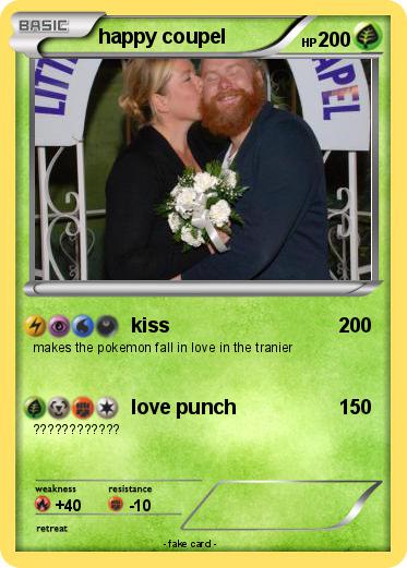 Pokemon happy coupel