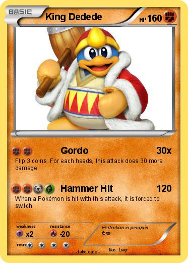 Pokemon King Dedede