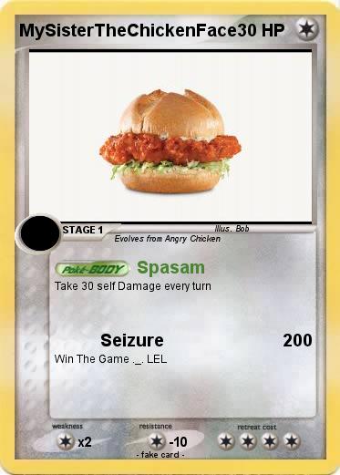 Pokemon MySisterTheChickenFace
