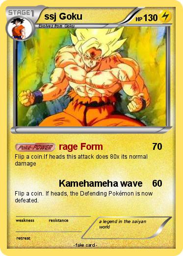 Pokemon ssj Goku
