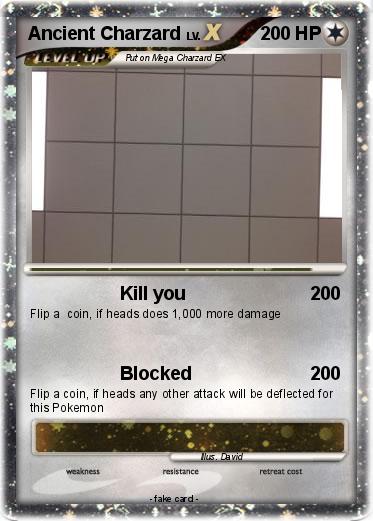 Pokemon Ancient Charzard