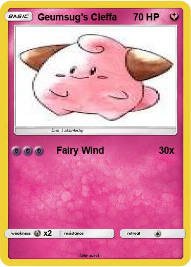 Pokemon Geumsug's Cleffa